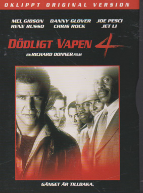 Dödligt Vapen 4 (DVD) uncut
